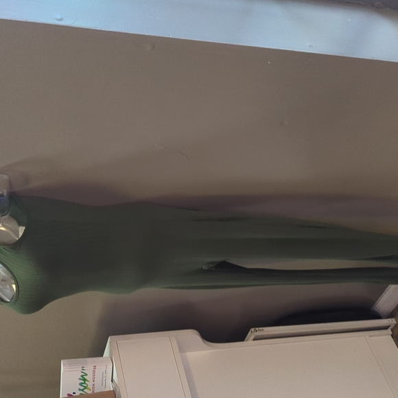 Green Jumpsuit - Picture 2 of 2